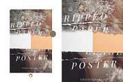 Ripped Paper Collage Poster, a Product Mockup by Custom Scene (Thumbnail 6 of 10)
