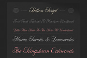 WT Hilton Script, a Font by Winston Type Co. (Thumbnail 8 of 9)