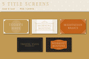 Youtube: Art Deco Mystic, a Social Media Template by Liseno Designs (Thumbnail 3 of 6)