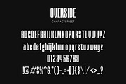 Overside - Modern Condensed Sans, a Sans Serif Font by TypeLogue (Thumbnail 5 of 6)