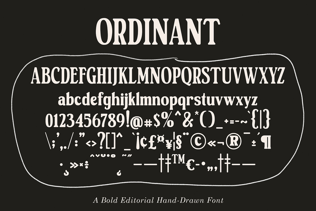 Ordinant, a Serif Font by deadlock studio (Photo 6 of 8)