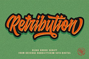 Raydric Script + Shadow outline, a Script Font by HanzelSpace Studio (Thumbnail 4 of 9)