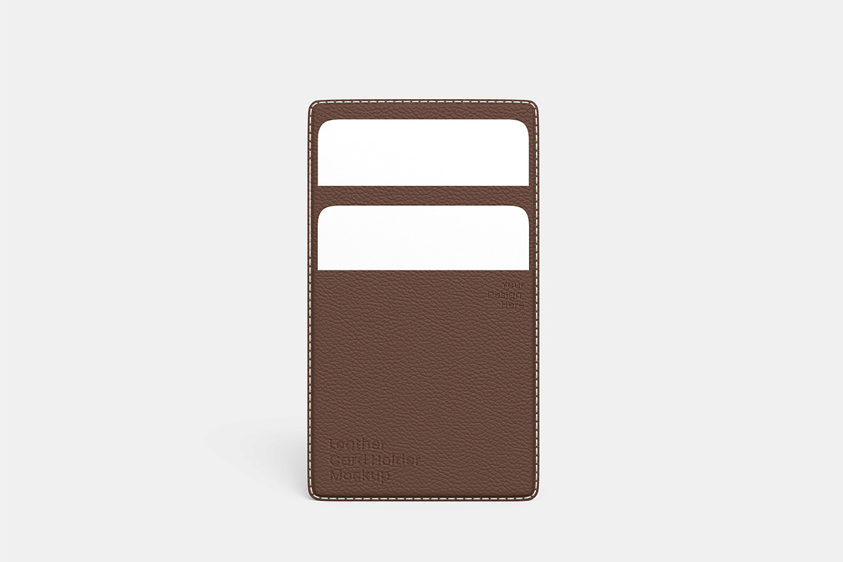 Leather Emboss Logo Mockup Set, an Advertising Mockup by graphypix (Photo 5 of 7)