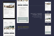 Real Estate Newsletter Template, an Email Template by Glow Muse Studio (Thumbnail 2 of 10)