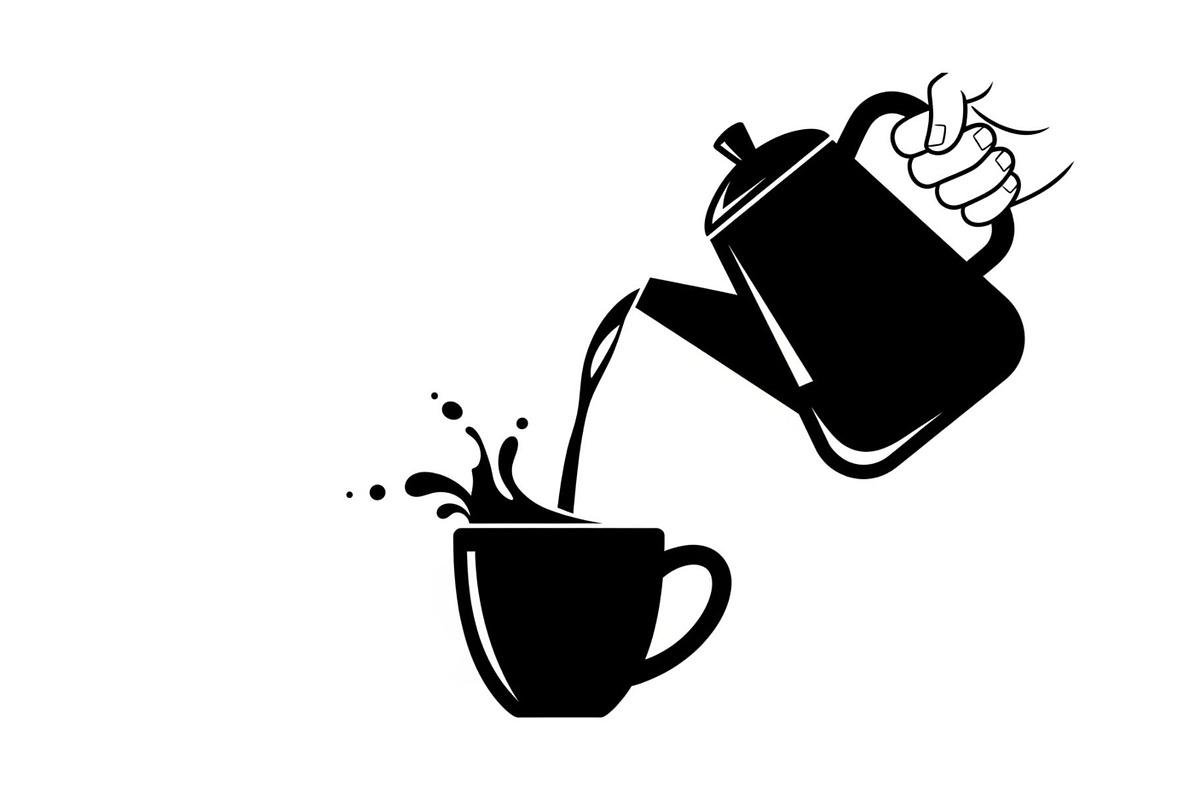 Pour Over Coffee Cup Silhouette Bund, an Illustration by Designs_River (Photo 5 of 31)