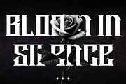 Quartus - Edgy Modern Blackletter, a Font by Mofr 24 (Thumbnail 3 of 9)