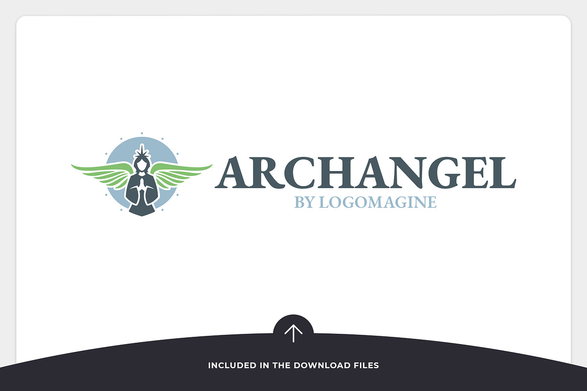 Archangel Logo Template, a Branding & Logo Template by LOGOMAGINE (Photo 13 of 16)