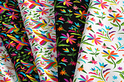 Mexican Otomi Seamless Patterns #2, a Pattern Graphic by Akbaly (Thumbnail 5 of 6)