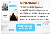 Life Coach Social Media Templates, a Social Media Template by Branding by Kellsey (Thumbnail 4 of 5)