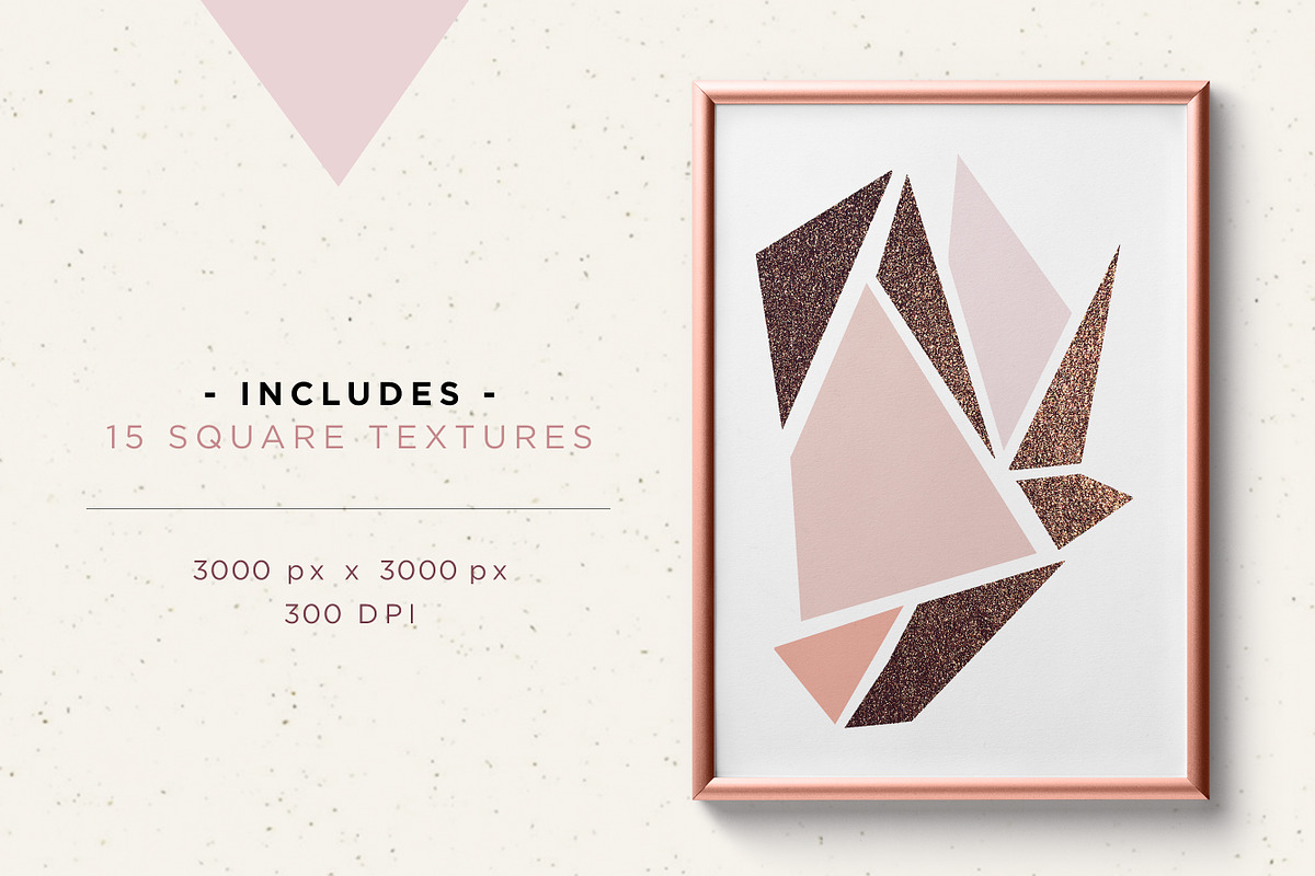 Rose Gold Pigmented Paper, a Texture Graphic by Desiree Lange (Photo 2 of 4)