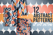 12 abstract patterns, a Pattern Graphic by pineart