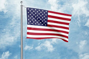 Flag Mockup, a Product Mockup by Mockupfit (Thumbnail 3 of 12)