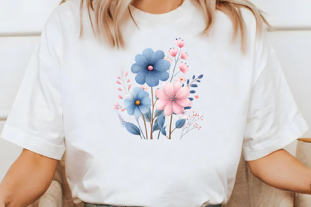 Whimsical Mother’s Day wildflower, an Illustration by Designworld (Photo 6 of 8)