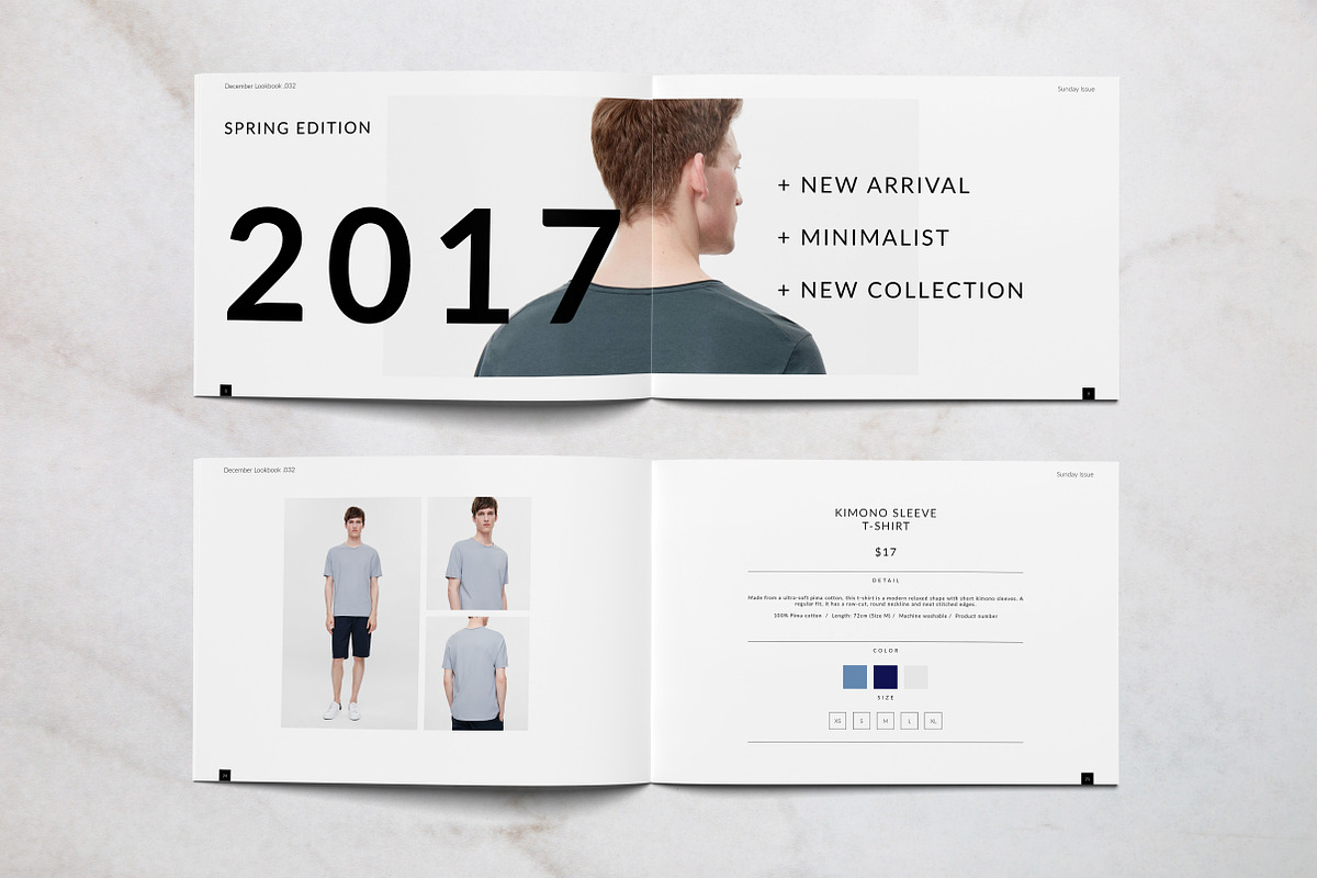 Sunday Lookbook, a Brochure Template by Loc Tropis (Photo 6 of 10)