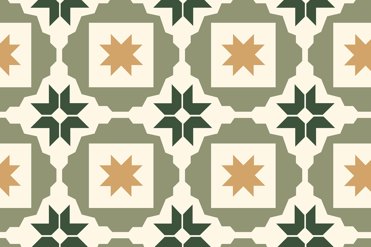 Tiles pattern set, a Pattern Graphic by TiveCreate (Photo 5 of 10)
