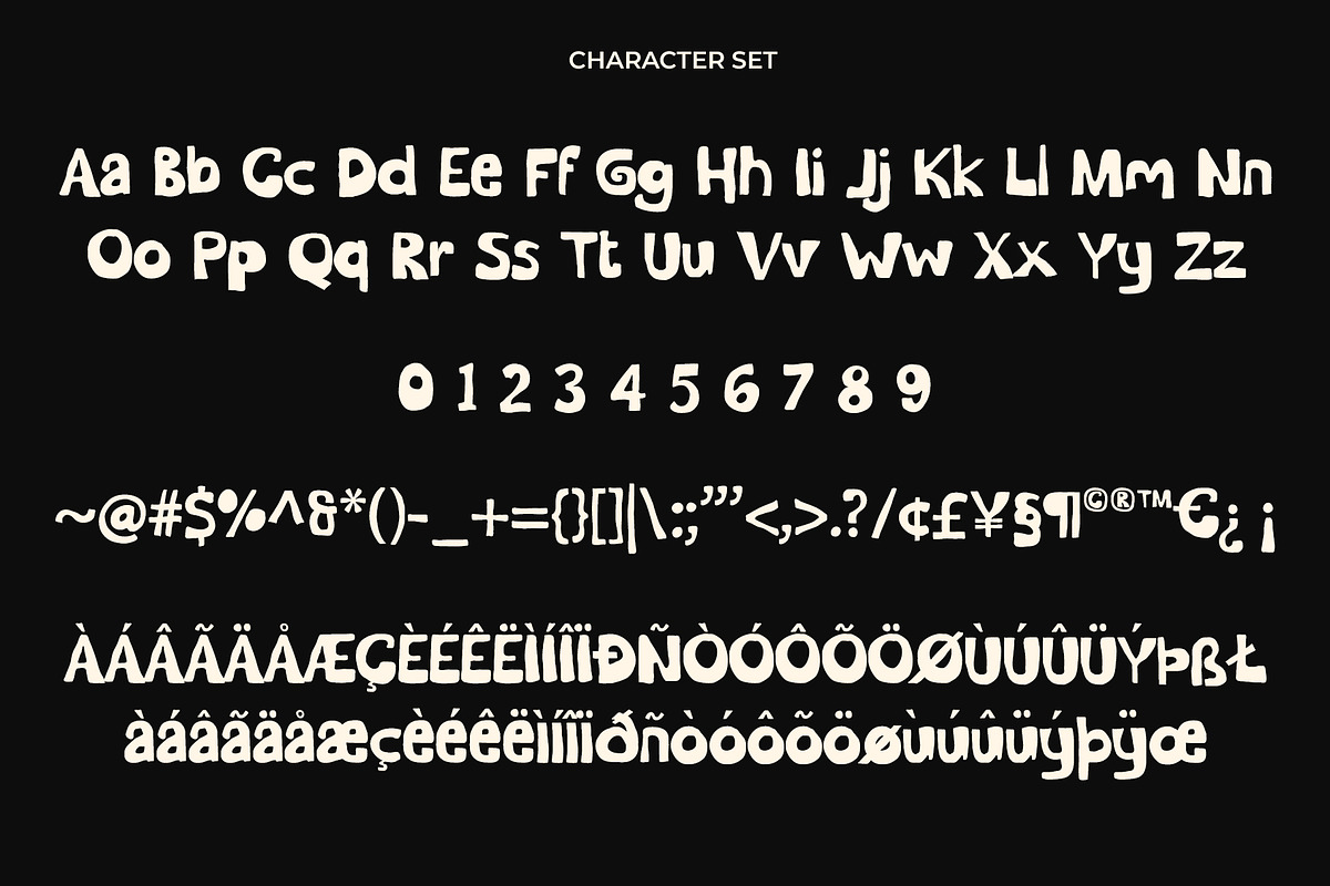 Anomali - Hand-Drawn Display Font, a Handwritten Font by Mockmenot (Photo 2 of 6)