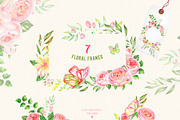 Watercolor Rose Nectar - clipart, an Illustration by LaVika (Thumbnail 5 of 8)