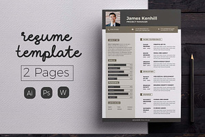 Vol.39 Resume & CV Template