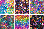 Rainbow Geometric Shapes Patterns, a Pattern Graphic by PrintablesByFranklyn (Thumbnail 3 of 4)