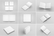 Hardcover Square Book Mockup, a Books & Magazine Mockup by Petr Stránský (Thumbnail 21 of 21)