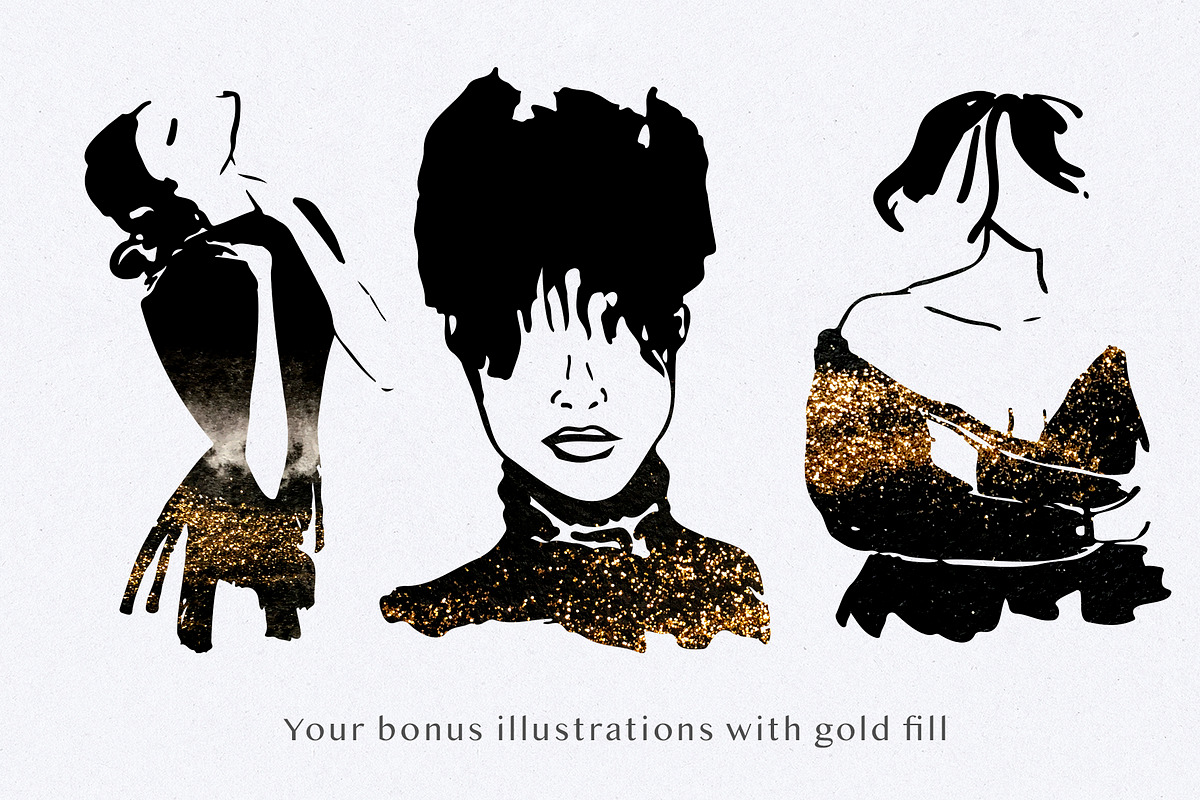 Black women silhouettes, an Object Graphic by Vera●Suleimanova (Photo 7 of 8)