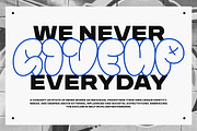 Grafyne - Modern Bubble Grafitti, a Font by Typia Nesia (Thumbnail 4 of 12)