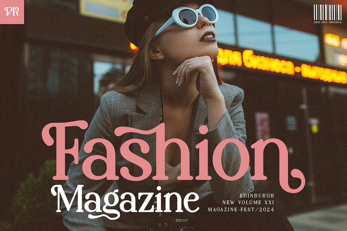 Palenk Radney | Modern Retro Serif, a Serif Font by Denustudios (Photo 2 of 13)