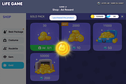 GUI - Life Game, an UI Kit Template by LAYERLAB (Thumbnail 41 of 55)