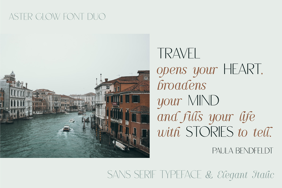Aster Glow | Spring font duo, a Sans Serif Font by Anna Zakharchenko (Photo 4 of 19)