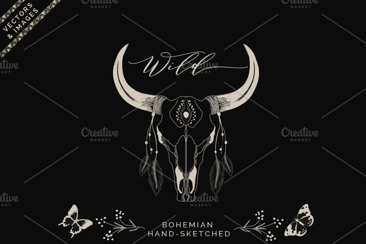 Wild Soul – Bohemian Sketches, an Illustration by Friendly Label (Photo 1 of 5)