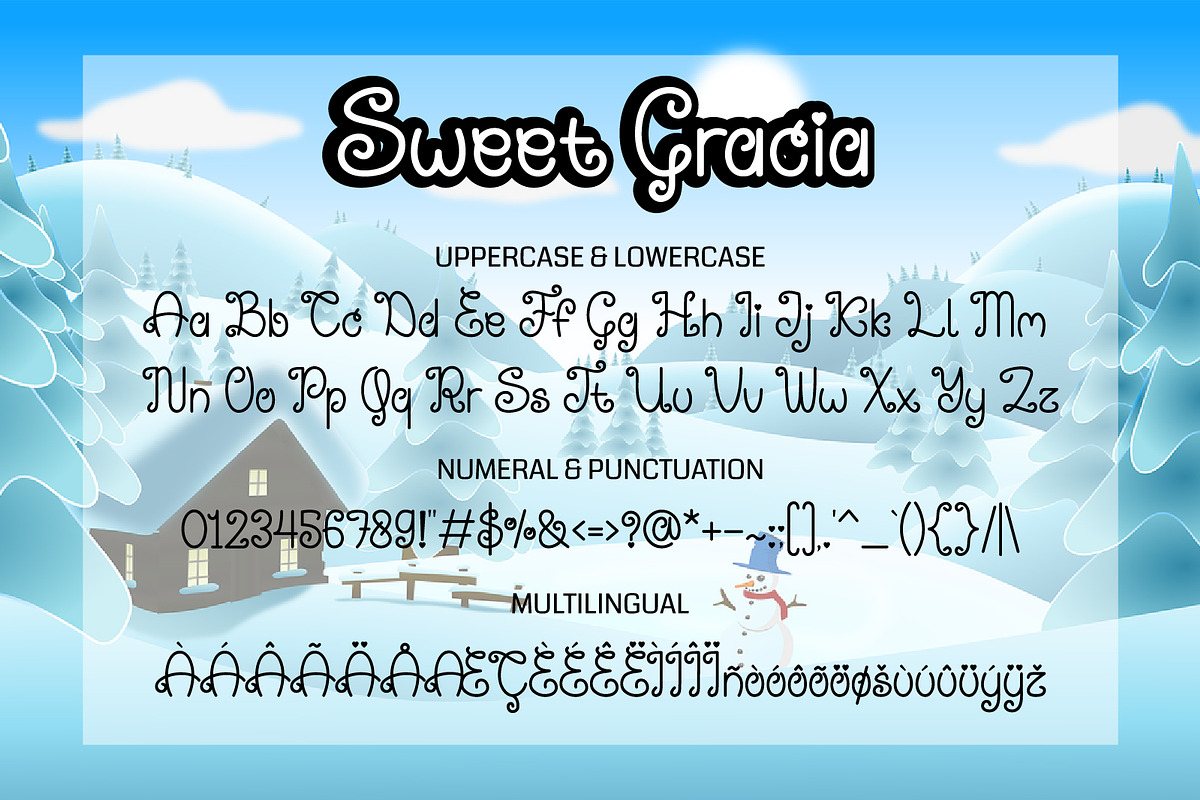 Sweet Gracia | Monoline Font, a Script Font by JprintStudio (Photo 5 of 6)