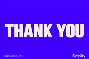 Cosmonova - Bold Display Font, a Font by Simplify Creative (Thumbnail 12 of 12)