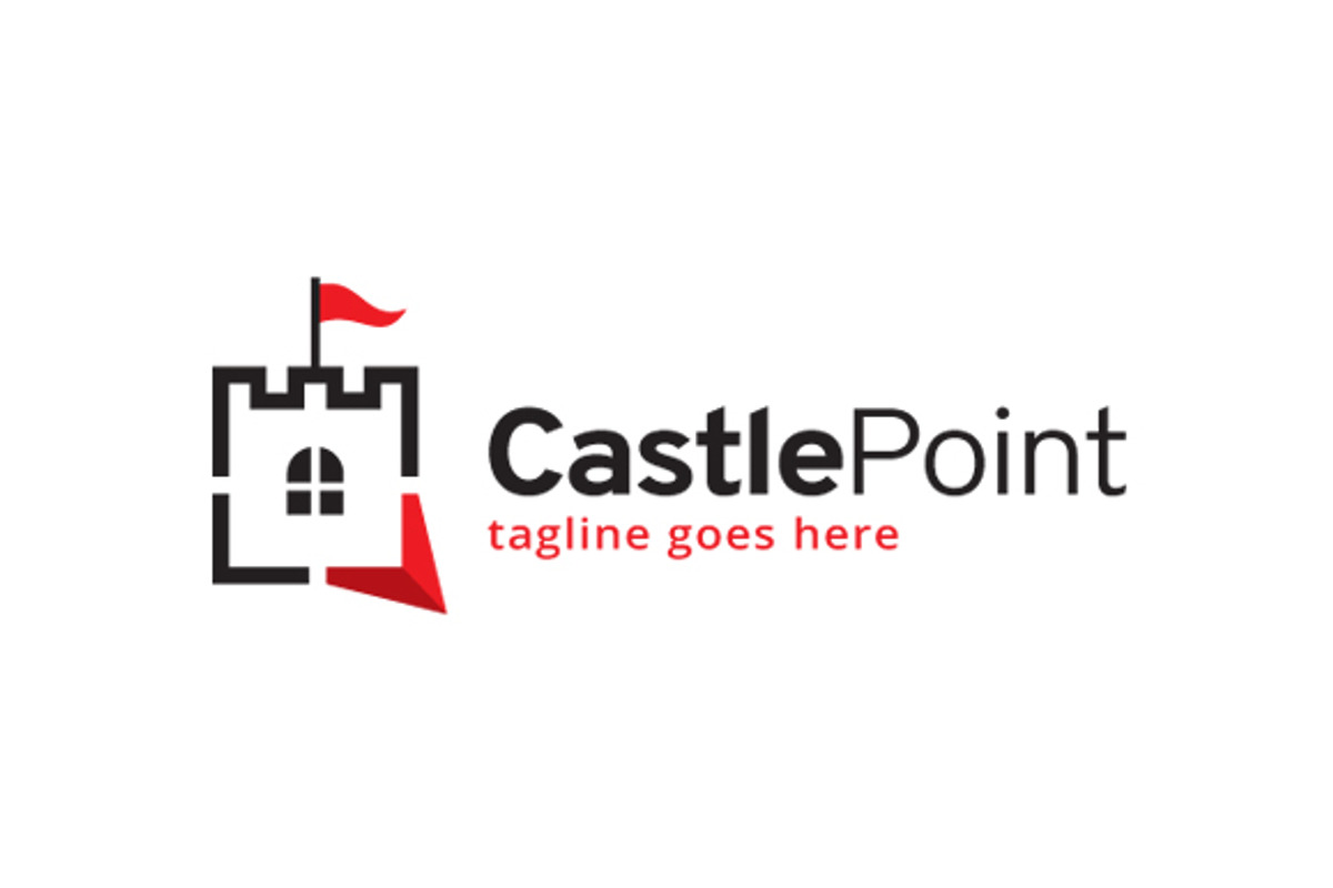 Castle Point Logo Template, a Branding & Logo Template by gunaonedesign