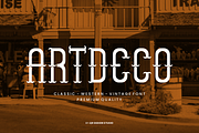 King Western - Artdeco Typeface Font, a Serif Font by QR Design Studio (Thumbnail 3 of 7)