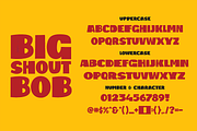 Big Shout Bob - Block Font, a Sans Serif Font by tokokoo (Thumbnail 5 of 12)