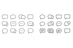 Collection of various speech and, an Illustration by ZinetroN