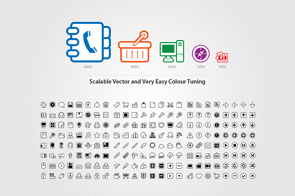 Super Mono Vector Icons