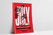 4th of July Flyer / Poster, a Flyer Template by Mariux (Thumbnail 1 of 2)