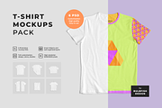 Customizable T-Shirt Mockups Pack, a Shirt Mockup by BULBFISH (Thumbnail 1 of 13)