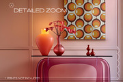 The Pink Console | Frame Mockup, a Marketing Template by Columbus Prints (Thumbnail 6 of 9)