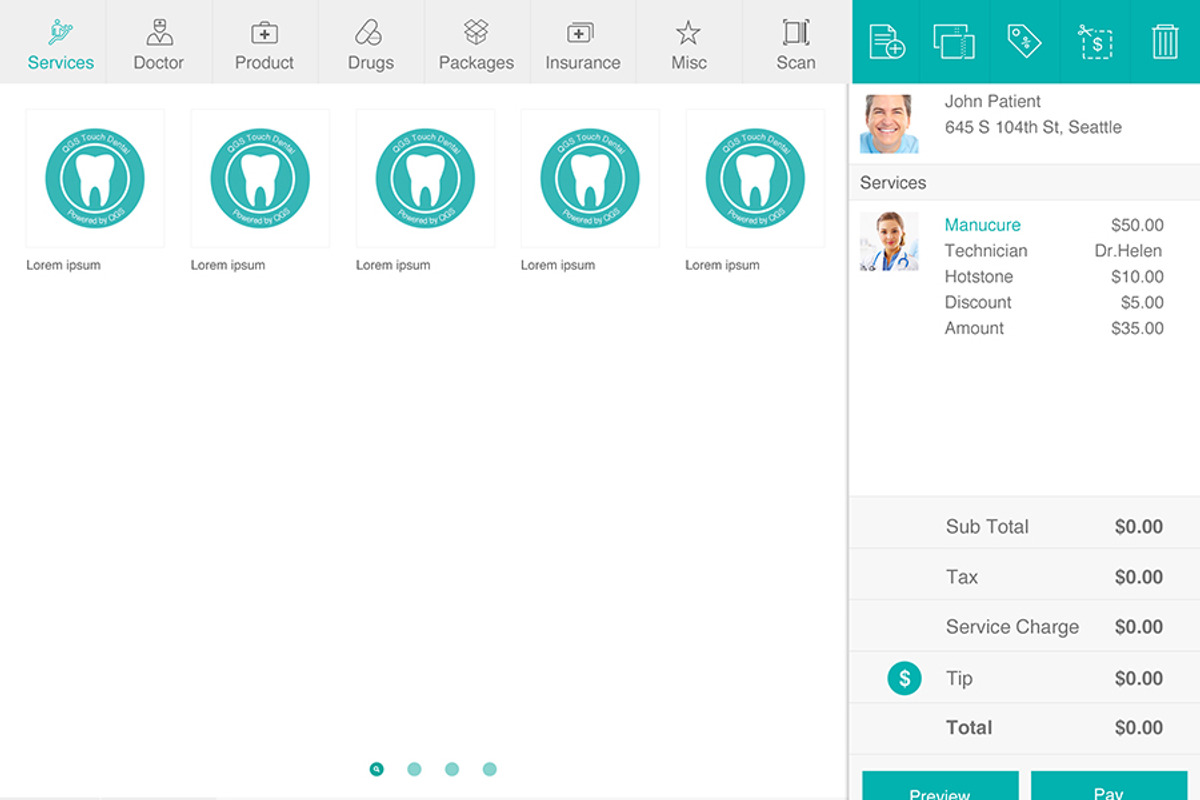 Elite Touch Dental UI Graphic Assets, an App Template by hoangpts (Photo 3 of 14)
