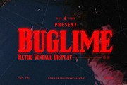 Buglime – Retro Vintage Serif Font, a Serif Font by Drizy (Thumbnail 1 of 8)