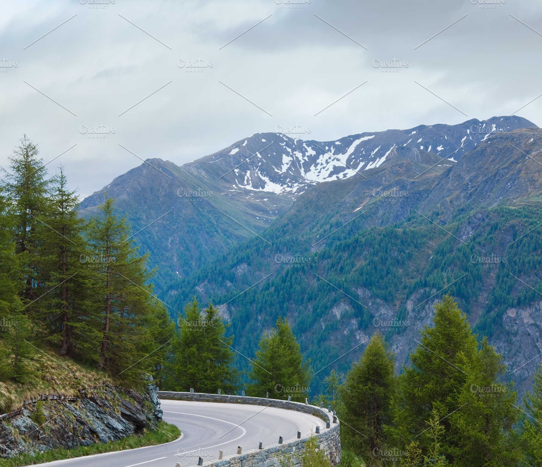 Alps summer view, a Nature Photo by YuriyB