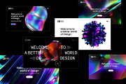 50 Holographic 3D Abstract Shapes, an Object Graphic by assetpro.design (Thumbnail 8 of 12)