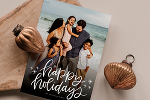 Christmas Card Template CD217