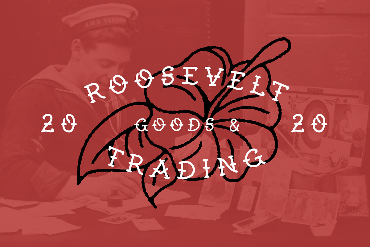 Tattooed Sailor | Vintage Serif Font, a Serif Font by Beveled Design Co. (Photo 4 of 18)