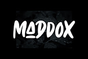 Maddox, a Font by Weape Studio (Thumbnail 1 of 8)