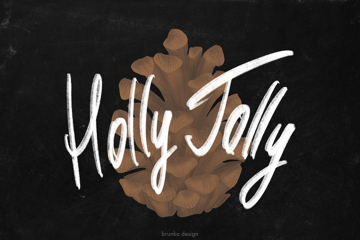 Holly Jolly Collection #1, an Illustration by Elisa Ursa (Photo 9 of 9)