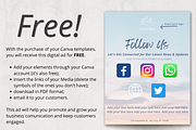 40 TRAVEL Canva + FREE Business, a Social Media Template by Talipic Designs (Thumbnail 4 of 7)