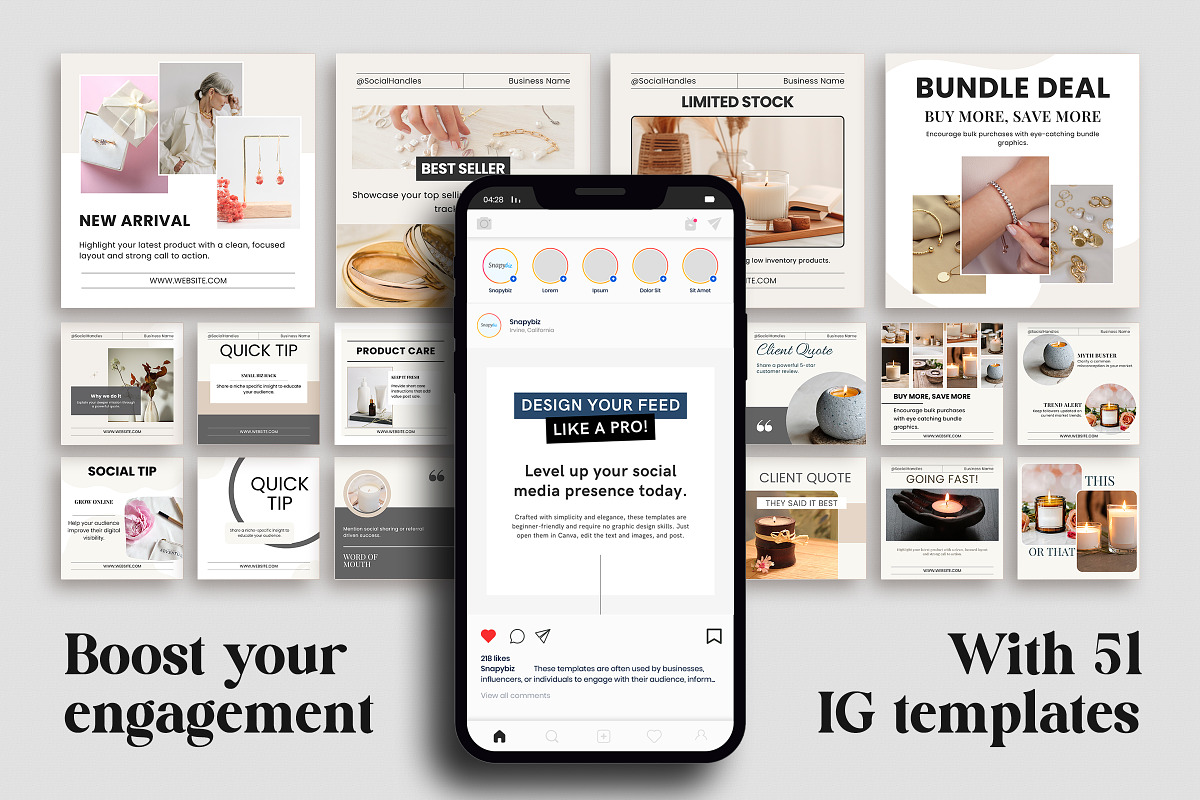 Small Business Canva Instagram Post preview 8